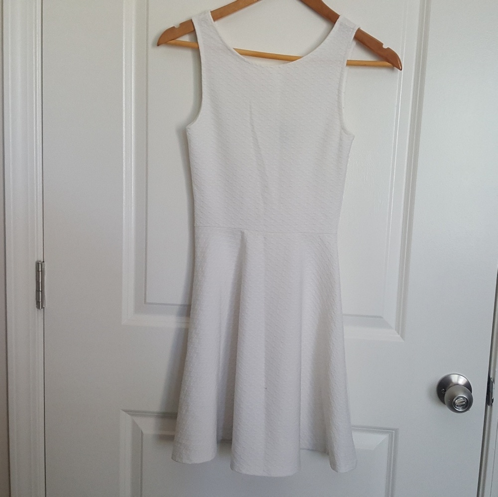 White Mini A-Line Dress